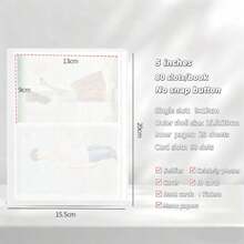 3in/5in Photo Album, Train Ticket, Movie Ticket, Card Collection Book, Waterproof And Dustproof PP Storage Bag For Idol Photocards - Clear - View 10