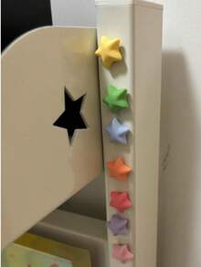 14 piezas/7 piezas Imanes de refrigerador con forma de estrella de colores, adecuados para notas en el refrigerador, pizarras blancas, clips de fotos, lindos imanes de decoración del hogar en miniatura