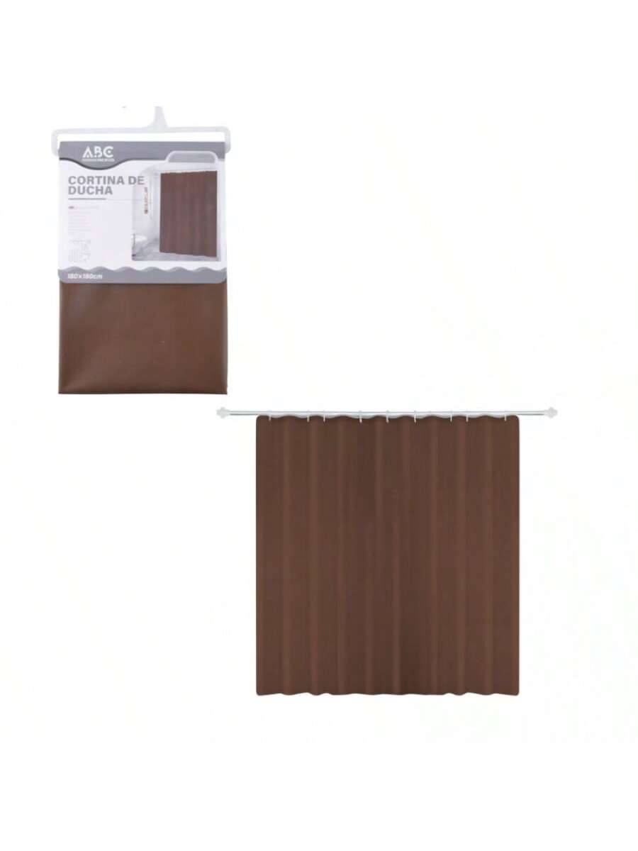 Cortina de ducha de 180 cm x 180 cm, 58 g