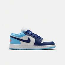Zapatillas de baloncesto Air Jordan 1 Low (GS), 553560-149 - Azul - Ver 2