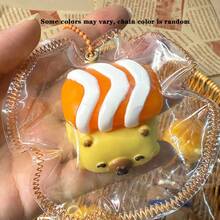 1pc 2025新款水豚捏捏乐超级减压奶油泥质感回弹硅胶玩具 - 随机颜色链 - 生日礼物，圣诞礼物，完美礼品，收藏展示，发烧友收藏 - 彩色 - 查看 17