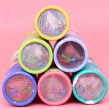 19厘米大型卡通万花筒，神奇变形万花筒，内部场景可变，益智旋转万花筒，神奇变形万花筒，大型旋转万花筒塑料益智玩具，纸质万花筒