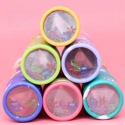 19厘米大型卡通万花筒，神奇变形万花筒，内部场景可变，益智旋转万花筒，神奇变形万花筒，大型旋转万花筒塑料益智玩具，纸质万花筒