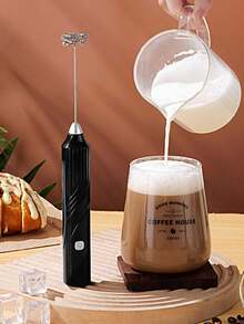 Rechargeable Electric Hand Mixer, Wireless Mini Handheld Milk Frother, Automatic Egg Beater, Cream Whipper - Multicolor - View 11