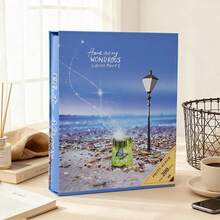 1 Pc Exquisite Boxed Photo Album Can Hold 200 6-Inch Photos. It Features A Large Capacity Design And A Drawer-Style Protective Case, Making It A Universal Gift For Festivals - Multicolor - View 9