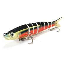 1pc 13.5cm 19g Sinking Multi-Jointed Fishing Lure, Bait For Trout, Bass, Saltwater Fishing, Realistic Swimbait Design, High-Quality Swimbait, Fishing Bait And Lures, Saltwater Fishing Lures, Swimbaits, Cool Fishing Lures, Soft Bait Fishing Lures - Multicolor - View 26
