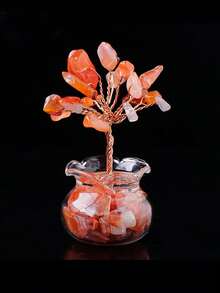 2025 New Mini Pink Crystal Tree Decor, Christmas Table Decoration Gift, Home Decor, Kitchen Decor, Room Decor, Party Decor, Decorative Craft, Desktop Ornament, Dining Table Center Piece, Party Favor Decor, Christmas Decoration, Christmas Gift, Bedroom Decor, Office Decor, Autumn Home Decor, Bridesmaid Gift, Birthday Gift - Multicolor - View 15