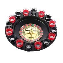 This Set Includes 2 Balls And 16 Cups, A Russian Roulette Wheel, Which Is A Drinking Game Called "Spin And Fun", Suitable For Drinking Games In KTV, Bars And Nightclubs. This Is A Very Fun Drinking Game. - Multicolor - View 12