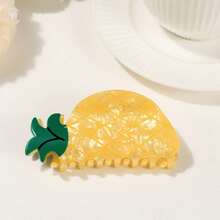 1PC Y2K Kawaii Fruit Hair Claw Clip - Strawberry Watermelon Cherry Orange Pineapple Design, Non-Fade Hypoallergenic Secure Hair Grabber, Cute &  Hair Accessory For Women, Perfect For Daily Wear, Date, Party & Vacation, Ideal Gift For Girlfriend, Bestie, Mom & Female Friends, Stylish Functional Hair Claw On  US - 西瓜 - 查看 5