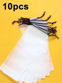 10pcs Waterproof Umbrella Storage Bags, Drawstring Seal Bags For Carrying Folding Umbrellas, Multipurpose Waterproof Pouch For Kitchen, Office And Travel - Plastic Storage Bags For Stationery, Mouse Pads, Umbrellas And More