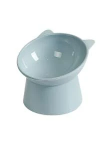 Elevated Slanted Feeder Bowl For Dogs And Cats - 藍色 - 查看 1