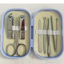 8/14 Pink Manicure Set Professional Pedicure Kit Nail Clippers Kit With Earwax Removal Tool And Nail File Nail Scissors, Eyebrow, Earpick- Durable And Portable Nail Care Tools For Fingernails And Toenails Grooming Kit With Travel Case - Multicolor - View 14