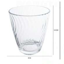 Vasos de vidrio de 330 ml, 6 unidades - transparente - Ver 2