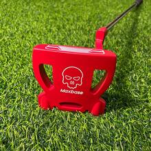 maxbase Golf Mallet Putter, Skeleton Pattern Black And Red Low Center Of Gravity Golf Putter - Red - View 4