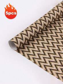 5pcs Gift Paper DIY Gift Wrapping Paper, Size 70*50cm/27.6*19.7in, Suitable For: Gift Giver, Relatives And Friends. Suitable For Various Occasions: Birthday Parties, Holiday Celebrations, Business Gifts. Variety Of Styles - Multicolor - View 13