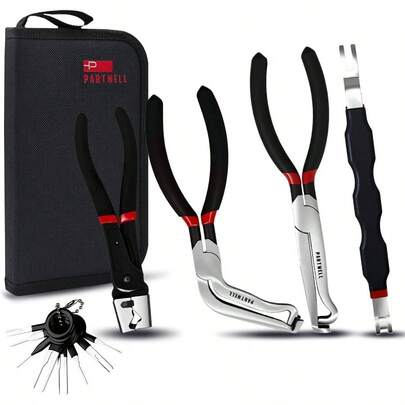 Electrical Disconnect Pliers Set U2013 4PC Electrical Connector Pliers, Fuel Line Disconnect, And 8PCS Terminal Removal Tools U2013 Automotive Electrical Kit