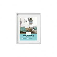 HIMEETIME 1/2/3件装，12x16英寸/30x40厘米铝合金相框，8x10英寸/20x25厘米壁挂/桌面相框，A3简约经典金属线条斜角3D相框，A4 3D证书框，优质金属拉丝纹理，高清亚克力，可竖放或横放 - 彩色 - 查看 28