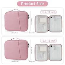 DANYCASE Tablet Bag For 11-13 Inch Protective Tablet Sleeve Case Padded Carrying Case Fit Compatible With Ipad ASUS