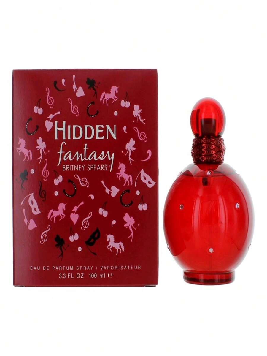 Hidden Fantasy By Britney Spears, 3.3 Oz EDP Spray For Women - Fruity & Citrus - View 1