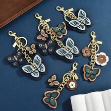 New Butterfly Bag Pendant, Fashionable Keychain, Exquisite Accessory, Realistic Pendant - 彩色 - 查看 11