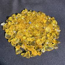 0.22 Lb Premium Golden Yellow Quartz Crystal, Decor For Office, Vase Filler, Planter Bed, Collectible, Gift - Gold - View 4