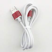 1 قطعة شاحن سيارة يدوي الصنع مرصع بالراين لامع، شاحن هاتف سيارة سريع الشحن USB Type-C، محول ماسي، متوافق مع الهواتف وكاميرات الداش GPS والأجهزة الأخرى، هدية مثالية للعطلات/أعياد الميلاد للرجال والنساء - متعدد الألوان - مشاهدة 51