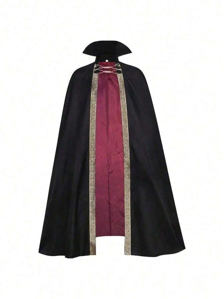 Men Cosplay Clothing - Black - View 1