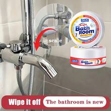 Gel Pulidor para Vidrio de Baño - Eliminador Potente de Manchas de Agua Dura y Limpia Calcos para Puertas de Ducha, Azulejos y Acero Inoxidable - Fórmula Multi-Superficie que Quita Jabón Residuo, Sarro y Rayas - 8 oz - 120 g - Ver 6