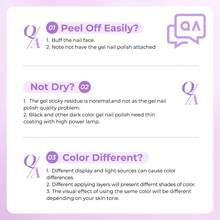 ROSALIND 48 Pcs Semi-Permanent Gel Nail Polish Set Contain 44 Colors Blue Purple Pink UV LED Gel Polish With Glitter Matt Top Coat Gloss Base And Top Coat Gel Nail Set Gifts For Women - bộ 02 - Xem 10