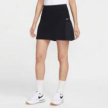 Nike تنورة جولف نسائية AS W NK SKIRT IF8532-010، تنورة رياضية قصيرة مصنوعة من الأقمشة المحبوكة - الأسود - مشاهدة 1