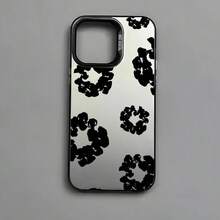 Black Flower Luxury Phone Case For IPhone 17 16 15 14 13 12 11 Pro Max XR XS MAX 7 8 PLUS MINI INS Anti Fall Shockproof Cover - A1 - Xem 13
