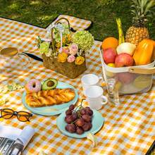 CCAGU [Unbreakable Dinnerware Set] 16pcs Wheat Straw Dinnerware Set | Service For 4, Large Size Modern Dish Set-Plate/Dessert Plate/Bowl/Cup, Lightweight Tableware, Perfect For Camping, Gifts For Christmas/Halloween, Local Warehouse Items - 米色 - 查看 5