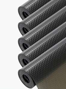 1 Roll/3 Rolls/5 Rolls Transparent Black Shelf Liner, Small Non-Slip Cabinet Mat, Transparent Non-Adhesive Drawer Liner, EVA Waterproof Refrigerator Mat, Easy To Cut Cabinet Liner, Suitable For Shelves, Tables, Cabinets, Kitchen, Storage Racks. (Small 11.8 Inches*59 Inches/30*150cm) - Pure Black - View 11
