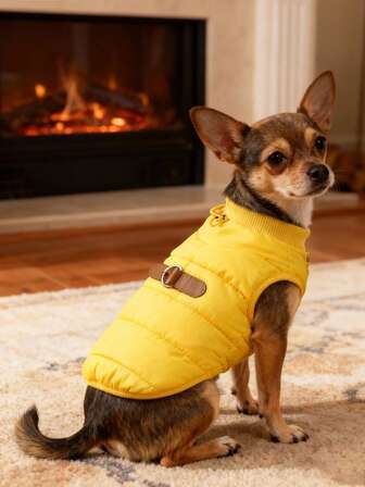 Autumn Winter Dog Clothes For Small Dogs - Thickened Thermal Lined Warm Windproof Pet Apparel,Small Dog Clothing