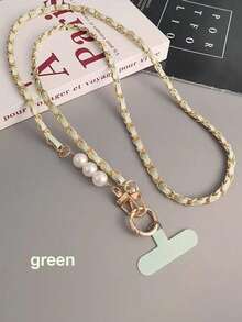 2 件斜挎包、手机挂绳、链条、饰品、手机绳、通用手机壳，适合送给母亲、家人、朋友、生日、节日的手机饰品、手机链 - 彩色 - 查看 8