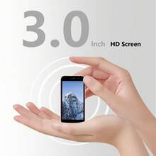 SOYES 4G Nuevo mini teléfono: pantalla táctil HD de 3,0'', ranuras para dos SIM, 2 GB + 16 GB, Face ID, descarga de aplicaciones, el teléfono inteligente más pequeño del mundo, el mejor teléfono de respaldo y regalo creativo. Regalo de Halloween, regalo de Navidad. - Morado - Ver 4