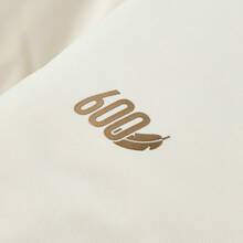 Adidas Women's Hooded Warm Long Loose Casual Lightweight Outdoor Down Jacket, Winter - Off White - View 9