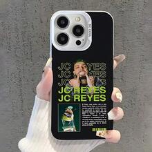 Jc Reyes Tour 2025 funda de teléfono para 17,16,15,14,13,12,11,Pro,Max,Plus  blanco caramelo mate cubierta a prueba de golpes - Z4 - Ver 13