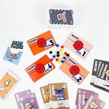 Mission Impossible Card Game | Top Choice For Group Entertainment | Provides 4 Difficulty Levels | Ice-Breaking Tool, Suitable For 2-5 Players Game Night, Team Building Activities, Competitive Party Games, Party Card Games, Task-Based Card Game, Dynamic Card Mechanism, Action-Oriented Design, Cardboard Cards, Party Host, Explorer - Multicolor - View 5