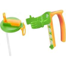 Generic Tapa y soporte para latas de refresco, soporte para latas de bebidas con asa, tapas portátiles con para de 12 para clubes, hogares, jugos, Azul - Verde - Ver 8