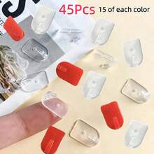 Mini Hooks, Necklace Hooks, Jewelry Hooks, Mini Multi-Purpose Hooks, Mini Self-Adhesive Hooks, Bedroom Desk Kitchen Bathroom Multi-Purpose Hooks, Wall-Mounted Self-Adhesive Hooks, Jewelry Hanging Storage Hooks, Necklace Bracelet Pendant Display Rack