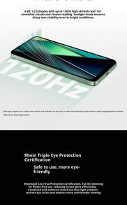 Redmi 14C 6.88" Eye-Care Large Display, 120Hz High Refresh Rate, 150% Larger Speaker, 4GB+64GB, Starry Black/Silver/Green, USB Type-C - Black - View 4