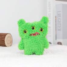 10厘米丑陋怪兽毛绒玩具系列3钥匙扣可爱毛绒玩偶挂件圣诞礼物