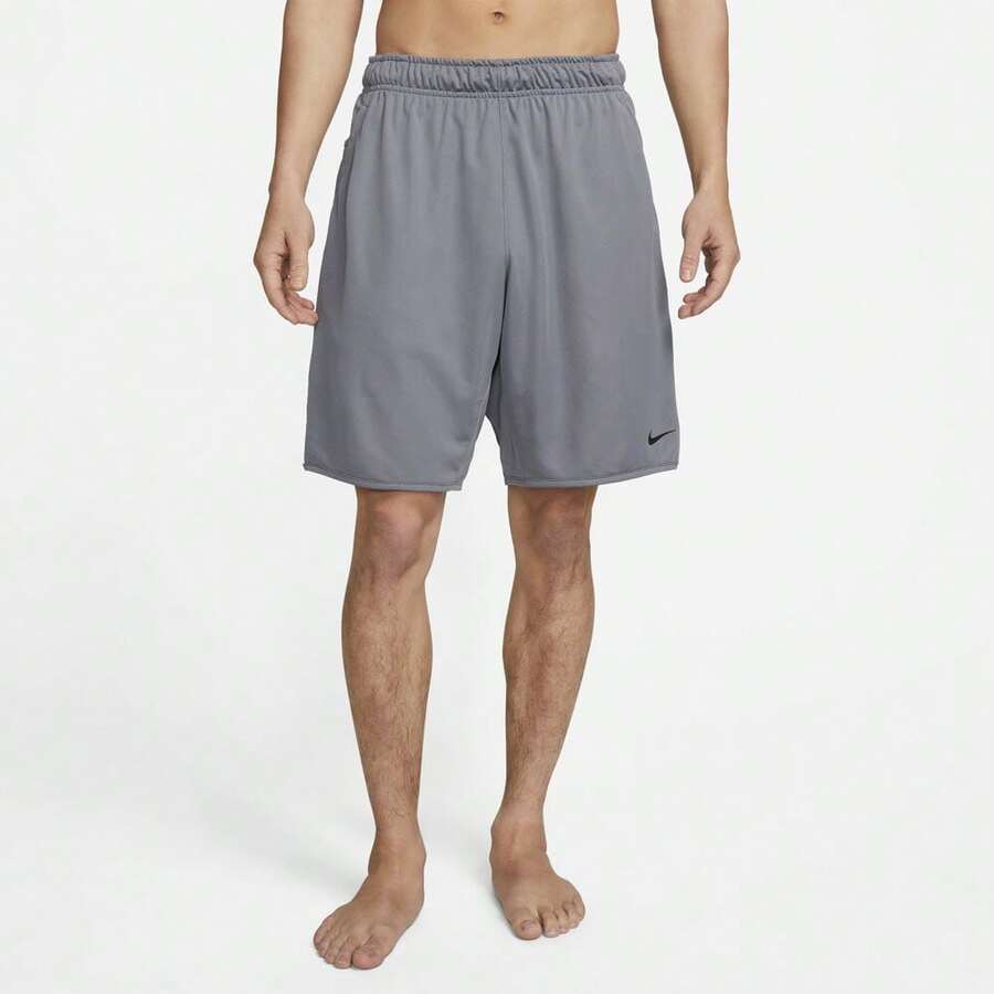 Nike 男士 AS M NK DF TOTALTY KNT 9 IN UL 针织短裤 DV9329-084 - 灰色 - 查看 1