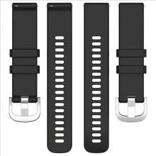 شريط استبدال سيليكون 22 مم ل- Garmin Vivoactive 6/5/4/4s، Venu 3/2/2s/3s، Forerunner 970/165، Amazfit GTR 4/3 Pro/2/2E، Amazfit Pace/Stratos 3، Galaxy، Honor Watch Magic، Mi Watch - 22mm - مشاهدة 2