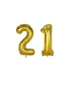 40 Inch Large Number Balloons 10 20 30 40 50 60 70 80 90 Years Old Adult Birthday Anniversary Decoration Supplies, Gold Foil Balloons, Individually Packaged, Party Decorations, Birthday Balloons - Gold - View 20