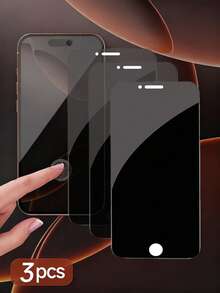 Bộ 3 miếng dán màn hình cường lực chống nhìn trộm toàn màn hình, tương thích với iPhone 16 Pro Max/16 Pro/16/16 Plus, 15 Pro Max/15 Pro/15/15 Plus, 14/14 Pro/14 Pro Max, 13/13 Pro/13 Pro Max, 12/12 Pro/12 Pro Max, 11/11 Pro/11 Pro Max, X/XS/XR/XS Max, 7/8/6/6S, 7 Plus/8 Plus/6 Plus/6S, chống nước, chống sốc, chống rơi, chống trầy xước, chống bám vân tay. - màu đen - Xem 17