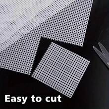 1pc/4pcs White Plastic Canvas Sheets, 30cm X 20cm, Suitable For DIY Embroidery, Weaving And Crafts