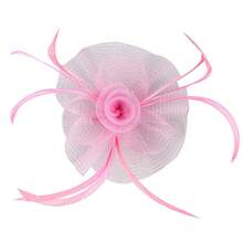 1件羽毛装饰头饰发箍，适用于德比帽、茶会帽、婚礼头饰帽等场合。 - A - 查看 20