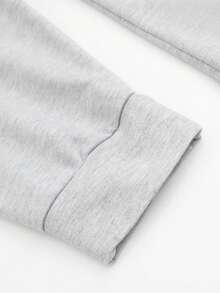 Bee Print Sweatshirt, Long Sleeve Crew Neck Casual Sweatshirt For Fall & Spring, Women's Clothing Christmas Outfit Women Christmas Sweatshirt Fall Clothes For Women Winter Clothes For Women Christmas Decor - 灰色 - 查看 5